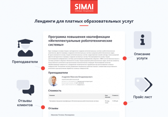 SIMAI-SF4: Сайт научно-исследовательского института - адаптивный с версией для слабовидящих Фото 6