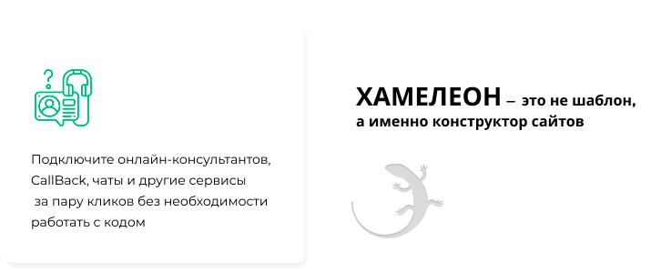 ХАМЕЛЕОН — 999 в 1. Безлимитный конструктор лендингов с корзиной и функциями для «автоворонок». Картинка №29