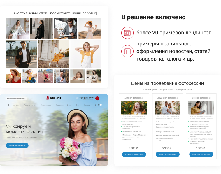 КРАКЕН — конструктор лендинговых сайтов с интернет-магазином, SEO-модулем, блогом и автоворонками. Картинка №39